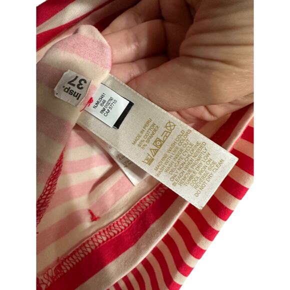 Kate Spade New york Devon striped top pink white size Small - Picture 5 of 6
